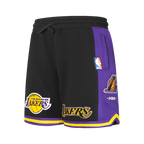 NBA LOS ANGELES LAKERS RETRO CLASSIC BIG BOY'S FLEECE 2.0 SHORT (BLACK/PURPLE)