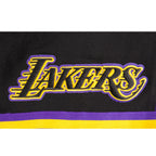 NBA LOS ANGELES LAKERS RETRO CLASSIC BIG BOY'S FLEECE 2.0 SHORT (BLACK/PURPLE)