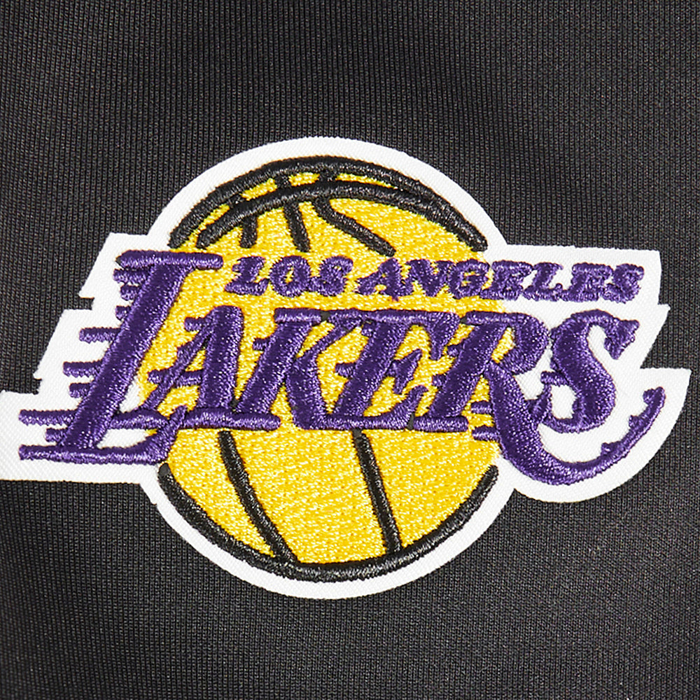 NBA LOS ANGELES LAKERS CLASSIC BIG BOY'S TRACK PANT (BLACK/PURPLE)