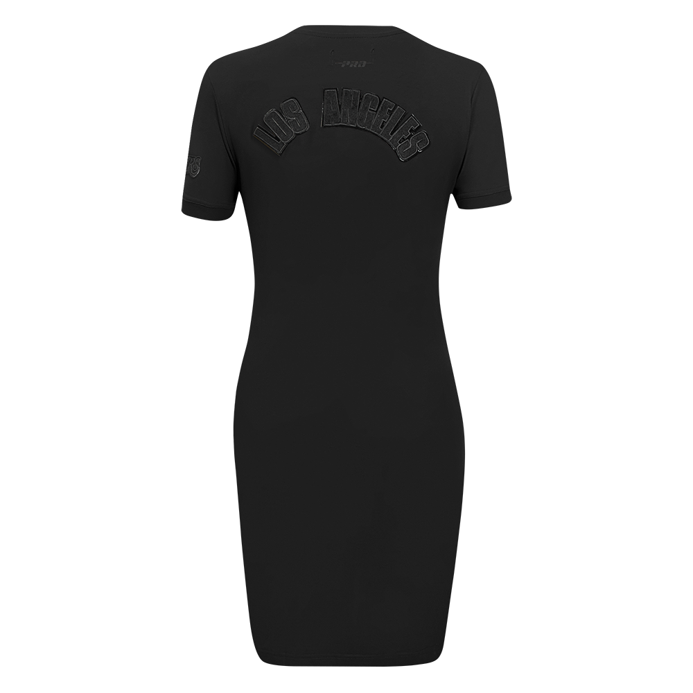 NBA LOS ANGELES LAKERS TRIPLE BLACK ROBE MOULANTE POUR FEMME (TRIPLE NOIR FEMME)