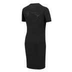 NBA LOS ANGELES LAKERS TRIPLE BLACK ROBE MOULANTE POUR FEMME (TRIPLE NOIR FEMME)