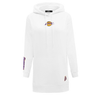 NBA LOS ANGELES LAKERS CLASSIC ROBE À CAPUCHON POUR FEMME (BLANC)