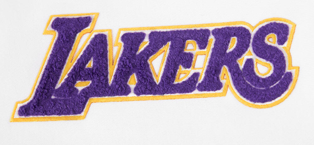NBA LOS ANGELES LAKERS CLASSIC ROBE À CAPUCHON POUR FEMME (BLANC)