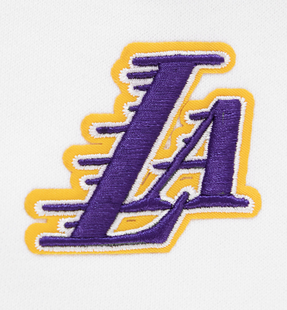 NBA LOS ANGELES LAKERS CLASSIC ROBE À CAPUCHON POUR FEMME (BLANC)