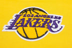 NBA LOS ANGELES LAKERS CLASSIC ROBE À CAPUCHON POUR FEMME (JAUNE)