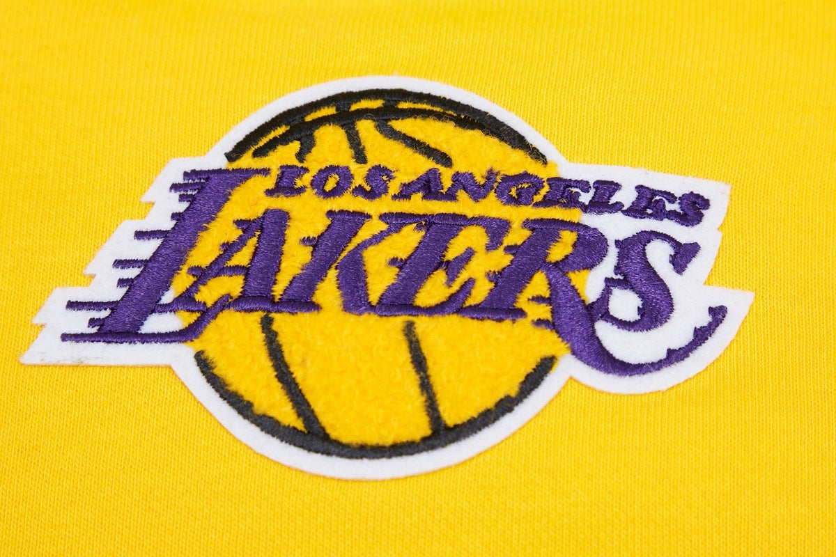NBA LOS ANGELES LAKERS CLASSIC ROBE À CAPUCHON POUR FEMME (JAUNE)