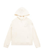 NBA LOS ANGELES LAKERS NEUTRAL BIG BOY'S FLEECE PULLOVER HOODIE (EGGSHELL)