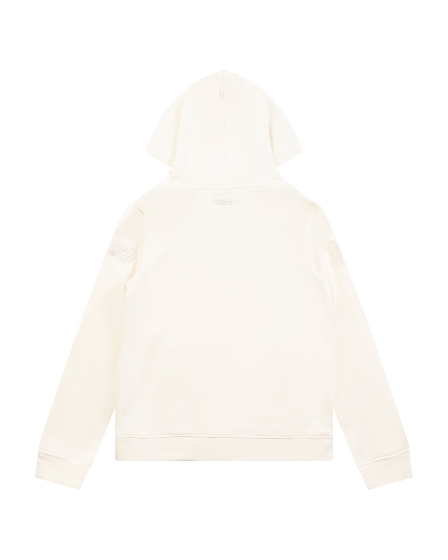 NBA LOS ANGELES LAKERS NEUTRAL BIG BOYS FLEECE PULLOVER HOODIE (EGGSHELL)