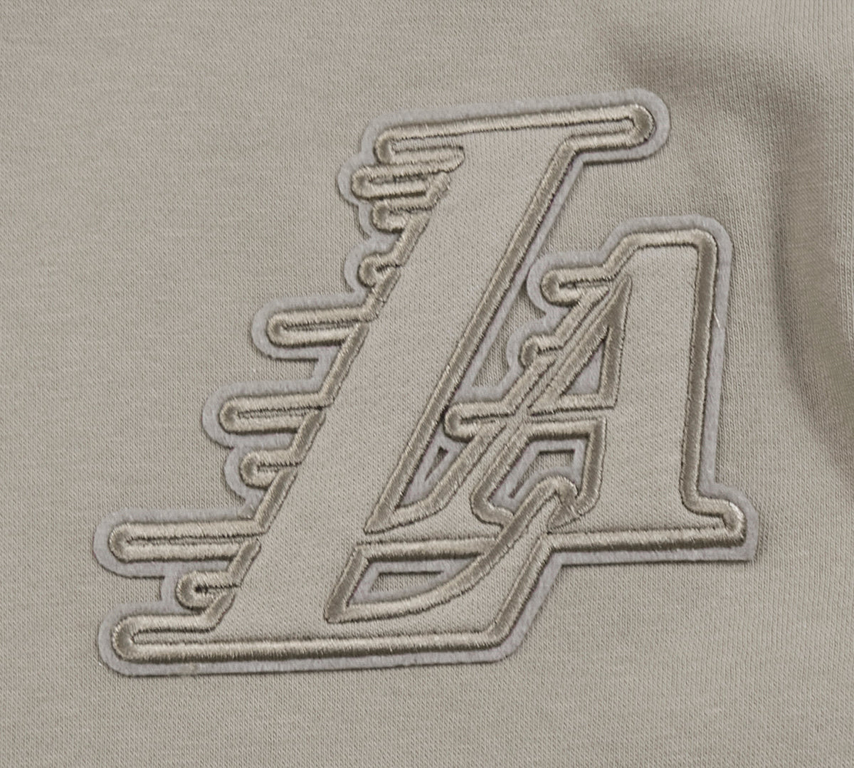 NBA LOS ANGELES LAKERS NEUTRAL BIG BOY'S FLEECE PULLOVER HOODIE (TAUPE)