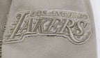 NBA LOS ANGELES LAKERS NEUTRAL BIG BOY'S FLEECE PULLOVER HOODIE (TAUPE)