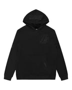 NBA LOS ANGELES LAKERS TRIPLE BLACK BIG BOY'S FLEECE PULLOVER HOODIE (BLACK)