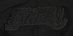 NBA LOS ANGELES LAKERS TRIPLE BLACK BIG BOY'S FLEECE PULLOVER HOODIE (BLACK)