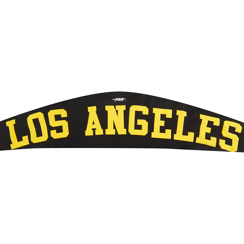 NBA LOS ANGELES LAKERS WINGSPAN CHANDAIL À COL ROND EN MOLLETON À ÉPAULES TOMBANTES POUR GARÇON JUNIOR (NOIR)