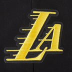 NBA LOS ANGELES LAKERS WINGSPAN BIG BOY'S DROP SHOULDER FLC PO HOODIE (BLACK)