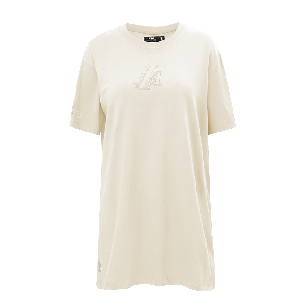 NBA LOS ANGELES LAKERS NEUTRAL ROBE T-SHIRT POUR FEMME (COQUILLE D'ŒUF)
