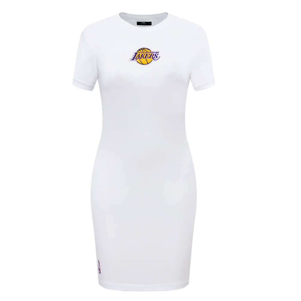 NBA LOS ANGELES LAKERS CLASSIC ROBE MOULANTE POUR FEMME (BLANC)