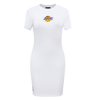 NBA LOS ANGELES LAKERS CLASSIC ROBE MOULANTE POUR FEMME (BLANC)