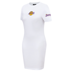 NBA LOS ANGELES LAKERS CLASSIC ROBE MOULANTE POUR FEMME (BLANC)