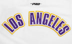 NBA LOS ANGELES LAKERS CLASSIC ROBE MOULANTE POUR FEMME (BLANC)
