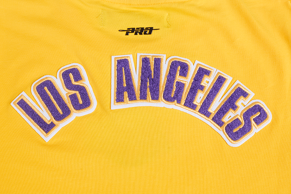NBA LOS ANGELES LAKERS CLASSIC WOMEN'S BODYCON DRESS (YELLOW)