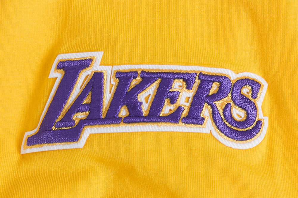 NBA LOS ANGELES LAKERS CLASSIC WOMEN'S BODYCON DRESS (YELLOW)