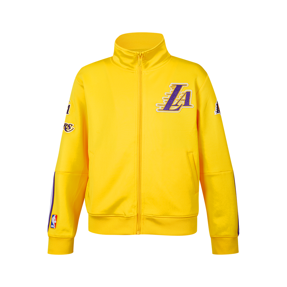 NBA LOS ANGELES LAKERS CLASSIC VESTE D'ENTRAÎNEMENT POUR GARÇON JUNIOR (JAUNE/VIOLET)