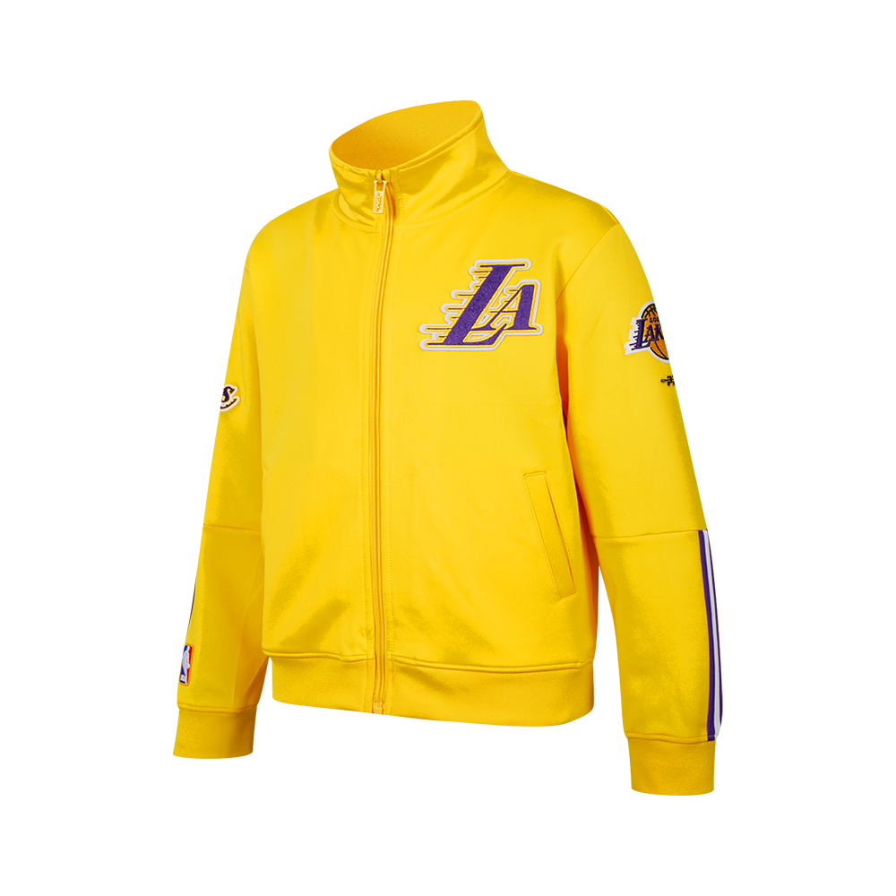 NBA LOS ANGELES LAKERS CLASSIC VESTE D'ENTRAÎNEMENT POUR GARÇON JUNIOR (JAUNE/VIOLET)