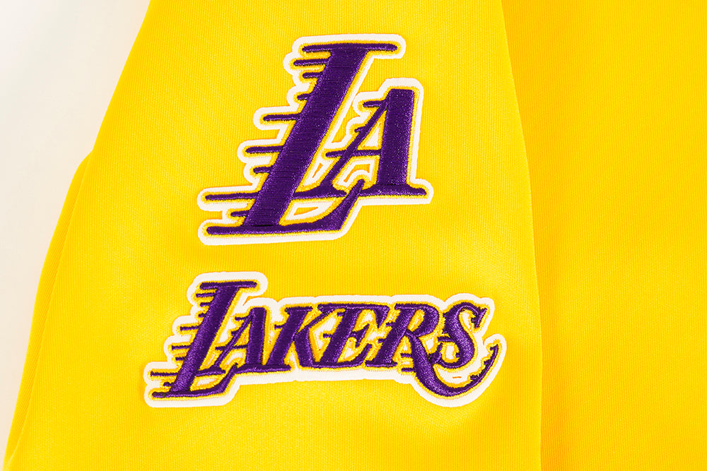 NBA LOS ANGELES LAKERS CLASSIC VESTE D'ENTRAÎNEMENT POUR GARÇON JUNIOR (JAUNE/VIOLET)