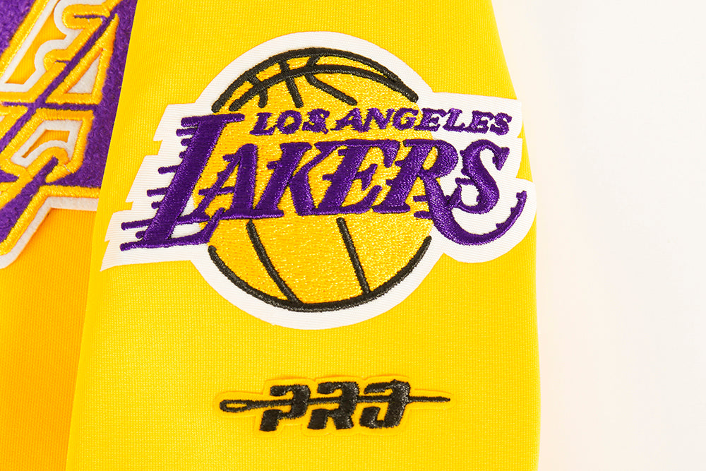 NBA LOS ANGELES LAKERS CLASSIC VESTE D'ENTRAÎNEMENT POUR GARÇON JUNIOR (JAUNE/VIOLET)