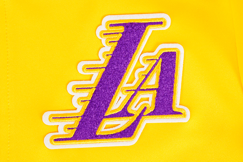 NBA LOS ANGELES LAKERS CLASSIC VESTE D'ENTRAÎNEMENT POUR GARÇON JUNIOR (JAUNE/VIOLET)