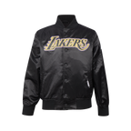 NBA LOS ANGELES LAKERS CLASSIC BLOUSON EN SATIN POUR GARÇON JUNIOR (NOIR)