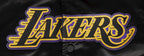 NBA LOS ANGELES LAKERS CLASSIC BLOUSON EN SATIN POUR GARÇON JUNIOR (NOIR)