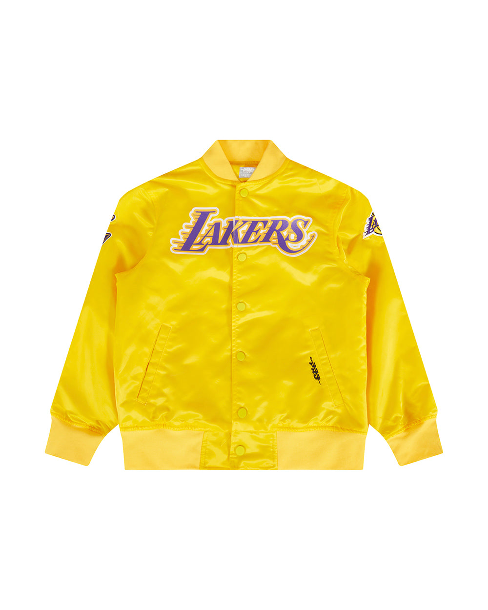 NBA LOS ANGELES LAKERS CLASSIC BLOUSON EN SATIN POUR GARÇON JUNIOR (JAUNE)