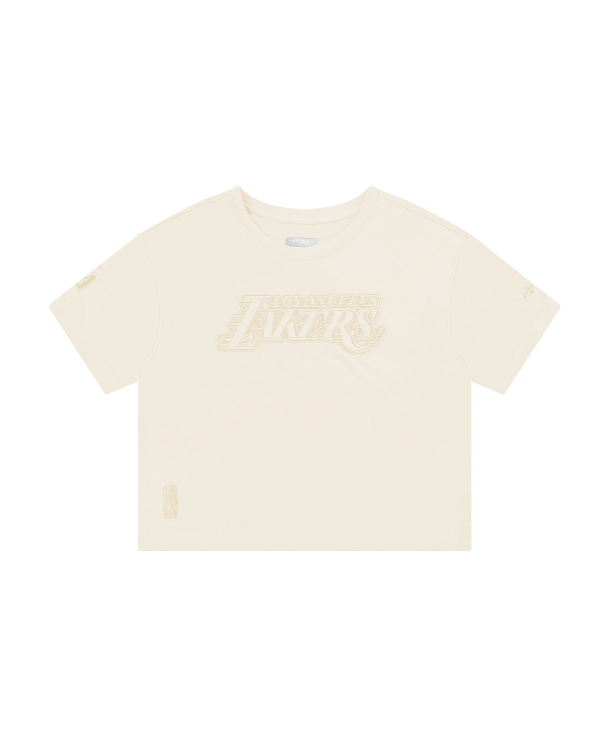 NBA LOS ANGELES LAKERS NEUTRAL T-SHIRT À COUPE CARRÉE À MANCHES COURTES POUR FILLE JUNIOR (COQUILLE D'ŒUF)