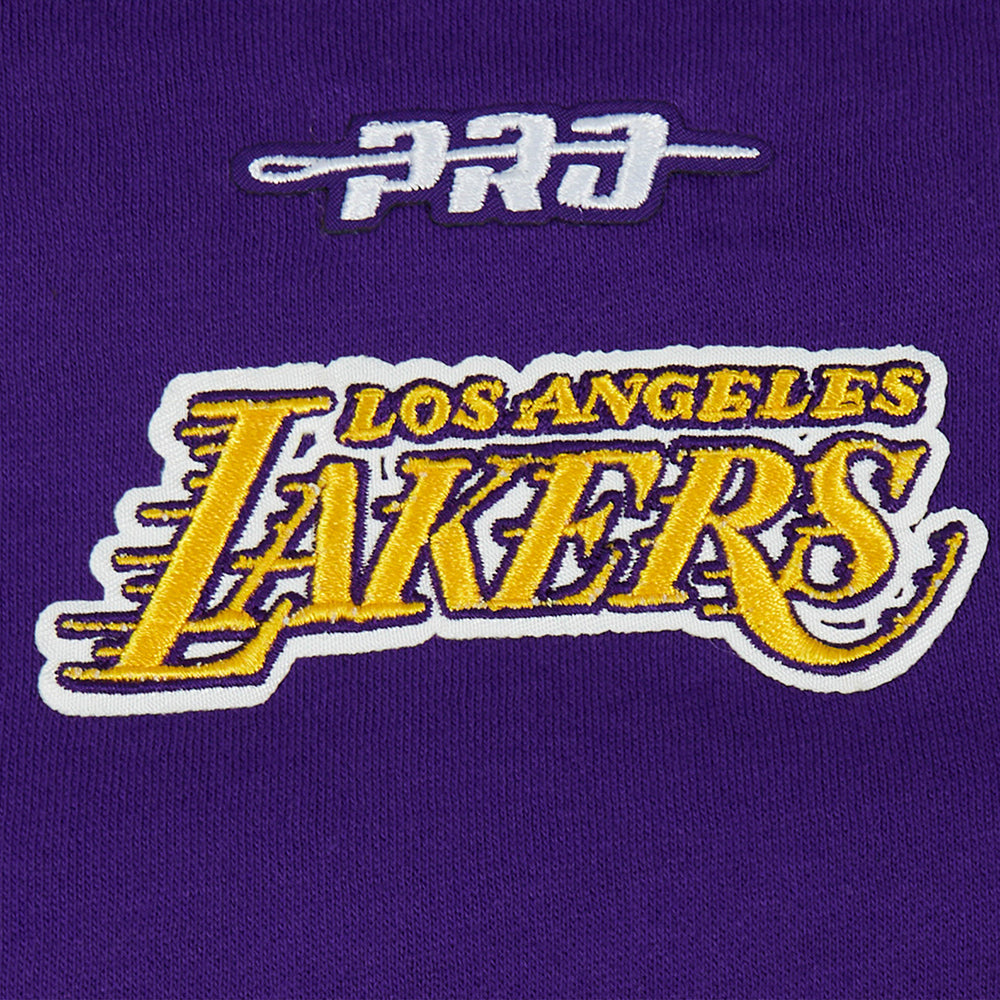 NBA LOS ANGELES LAKERS CLASSIC CHANDAIL À COL ROND EN MOLLETON POUR FILLE JUNIOR (VIOLET)