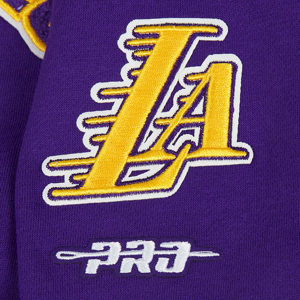 NBA LOS ANGELES LAKERS CLASSIC CHANDAIL À COL ROND EN MOLLETON POUR FILLE JUNIOR (VIOLET)