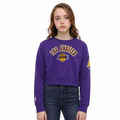 NBA LOS ANGELES LAKERS CLASSIC CHANDAIL À COL ROND EN MOLLETON POUR FILLE JUNIOR (VIOLET)