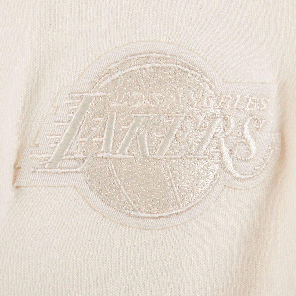 NBA LOS ANGELES LAKERS NEUTRAL CHANDAIL À COL ROND EN MOLLETON POUR FILLE JUNIOR (COQUILLE D'ŒUF)