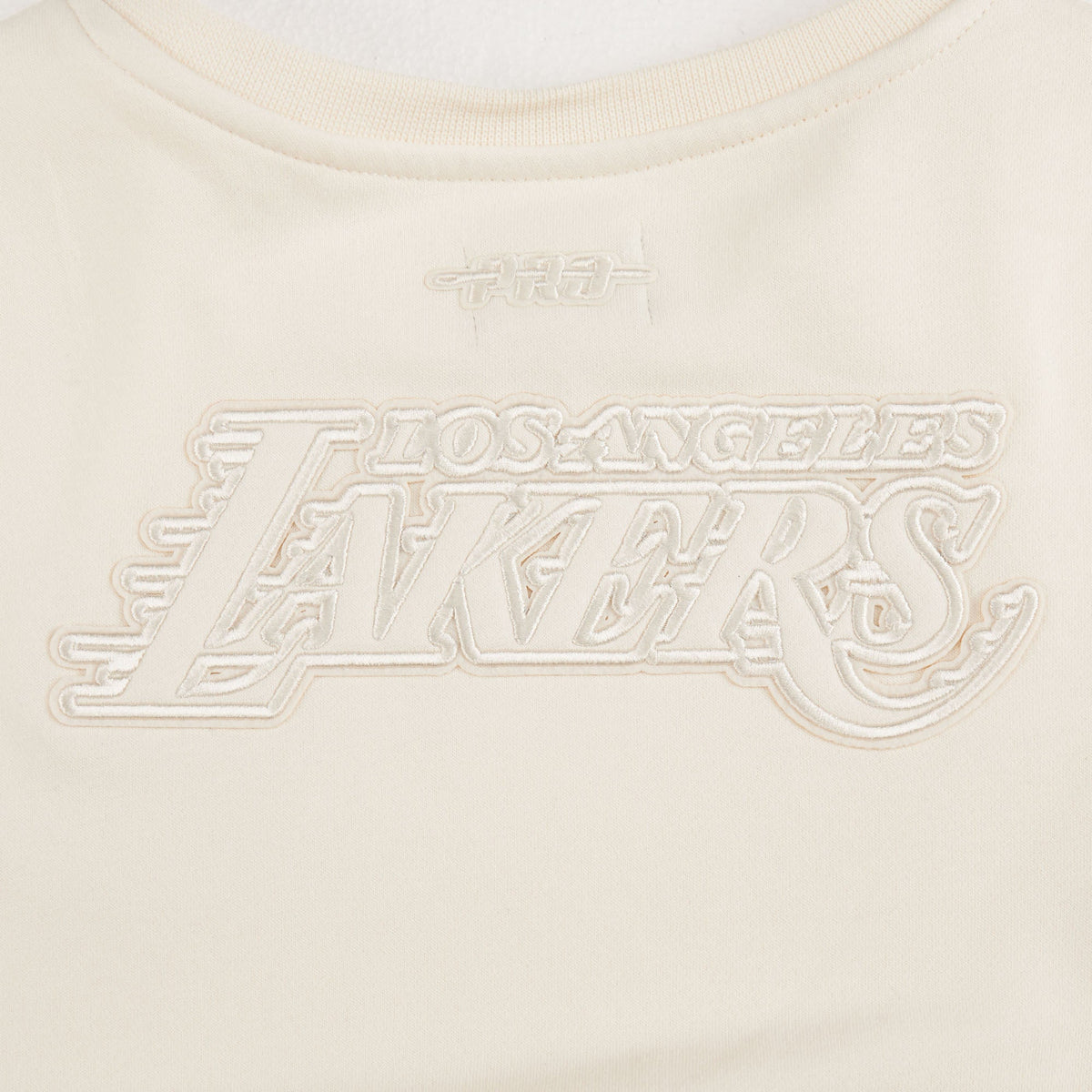 NBA LOS ANGELES LAKERS NEUTRAL CHANDAIL À COL ROND EN MOLLETON POUR FILLE JUNIOR (COQUILLE D'ŒUF)
