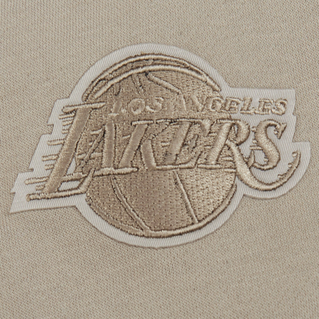 NBA LOS ANGELES LAKERS NEUTRAL CHANDAIL À COL ROND EN MOLLETON POUR FILLE JUNIOR (TAUPE)