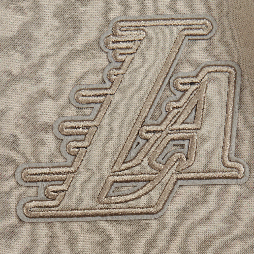 NBA LOS ANGELES LAKERS NEUTRAL CHANDAIL À COL ROND EN MOLLETON POUR FILLE JUNIOR (TAUPE)