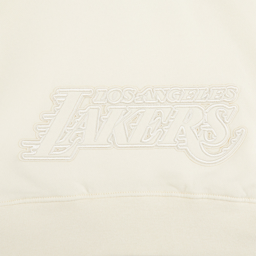 NBA LOS ANGELES LAKERS NEUTRAL CHANDAIL À CAPUCHON EN MOLLETON POUR FILLE JUNIOR (COQUILLE D'ŒUF)