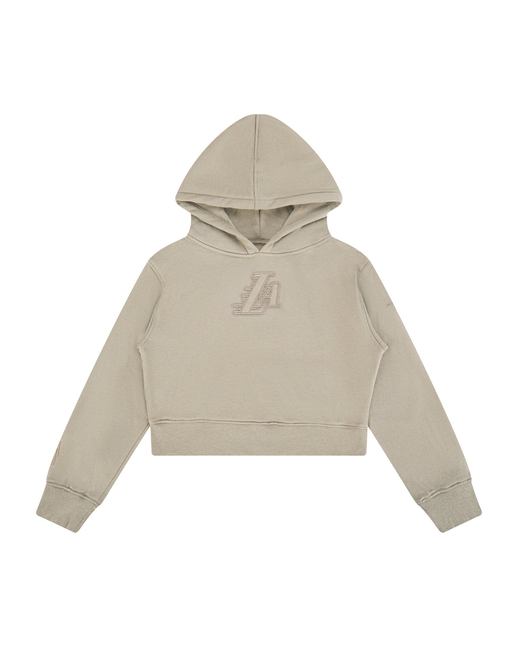 NBA LOS ANGELES LAKERS NEUTRAL BIG GIRL'S FLC PO HOODIE (TAUPE)