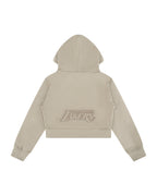 NBA LOS ANGELES LAKERS NEUTRAL BIG GIRL'S FLC PO HOODIE (TAUPE)