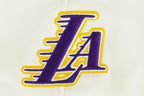 NBA LOS ANGELES LAKERS RETRO CLASSIC CHANDAIL À CAPUCHON EN MOLLETON CÔTELÉ POUR FILLE JUNIOR (COQUILLE D'ŒUF/VIOLET)