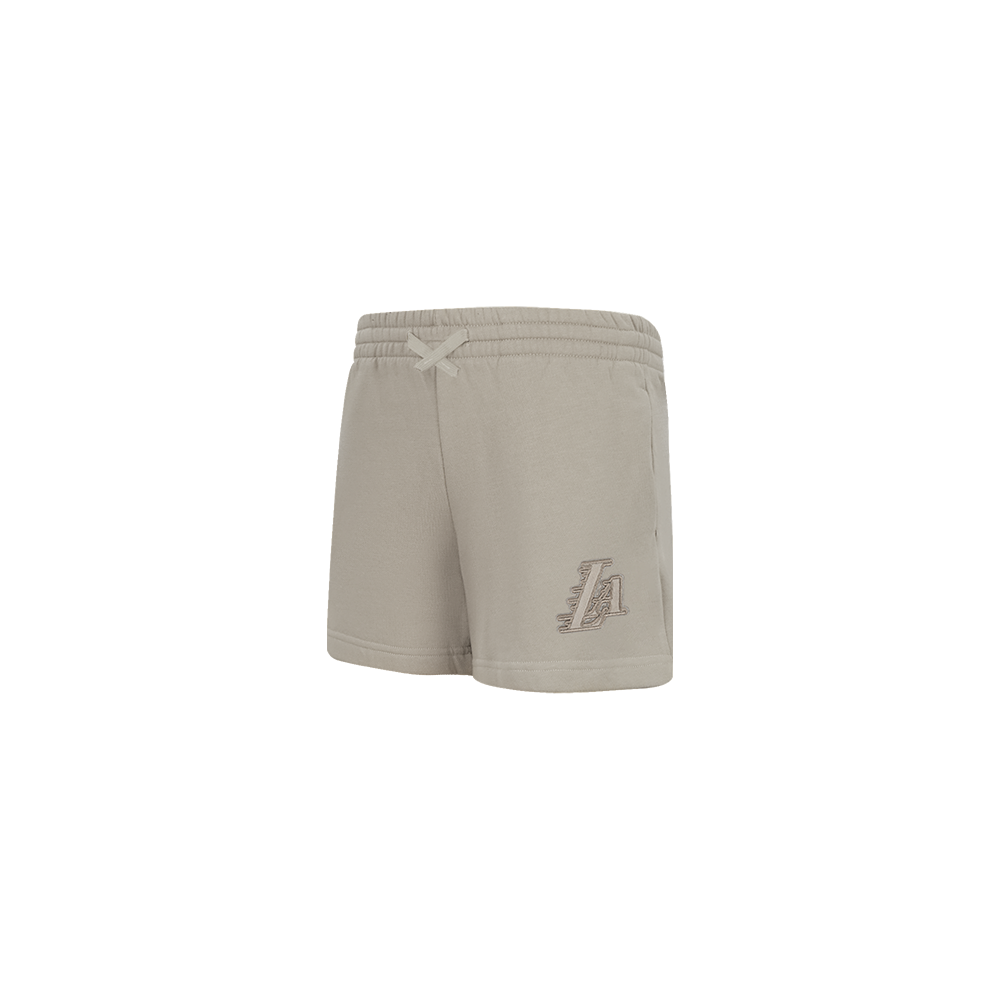 NBA LOS ANGELES LAKERS NEUTRAL SHORT EN MOLLETON POUR FILLE JUNIOR (TAUPE)