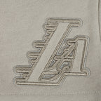 NBA LOS ANGELES LAKERS NEUTRAL SHORT EN MOLLETON POUR FILLE JUNIOR (TAUPE)