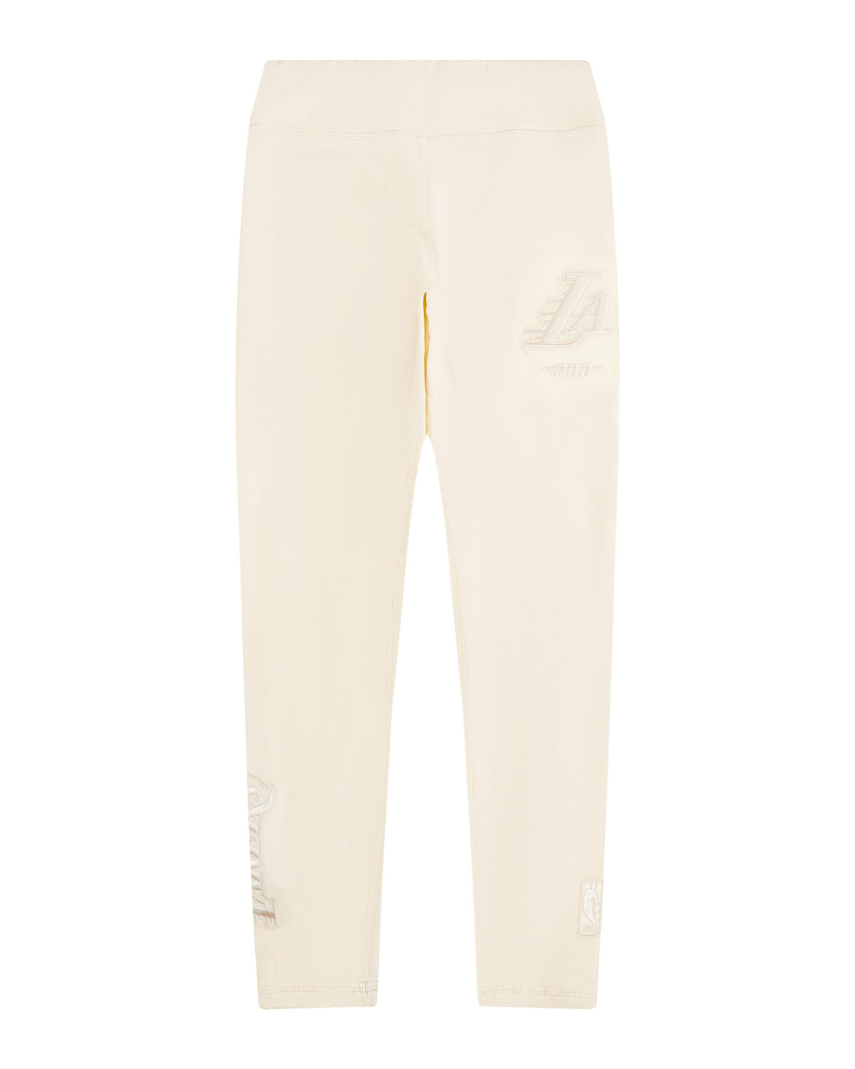 NBA LOS ANGELES LAKERS NEUTRAL BIG GIRL'S LEGGING (EGGSHELL)