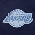 NBA LOS ANGELES LAKERS COUNTRY CLUB CHANDAIL À COL ROND EN MAILLE DOUBLE POUR FEMME (MARINE MINUIT)