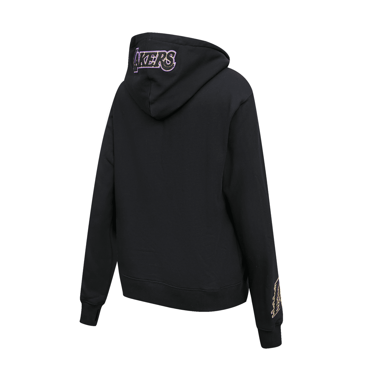 NBA LOS ANGELES LAKERS CLASSIC WOMEN'S PULLOVER HOODIE (BLACK)